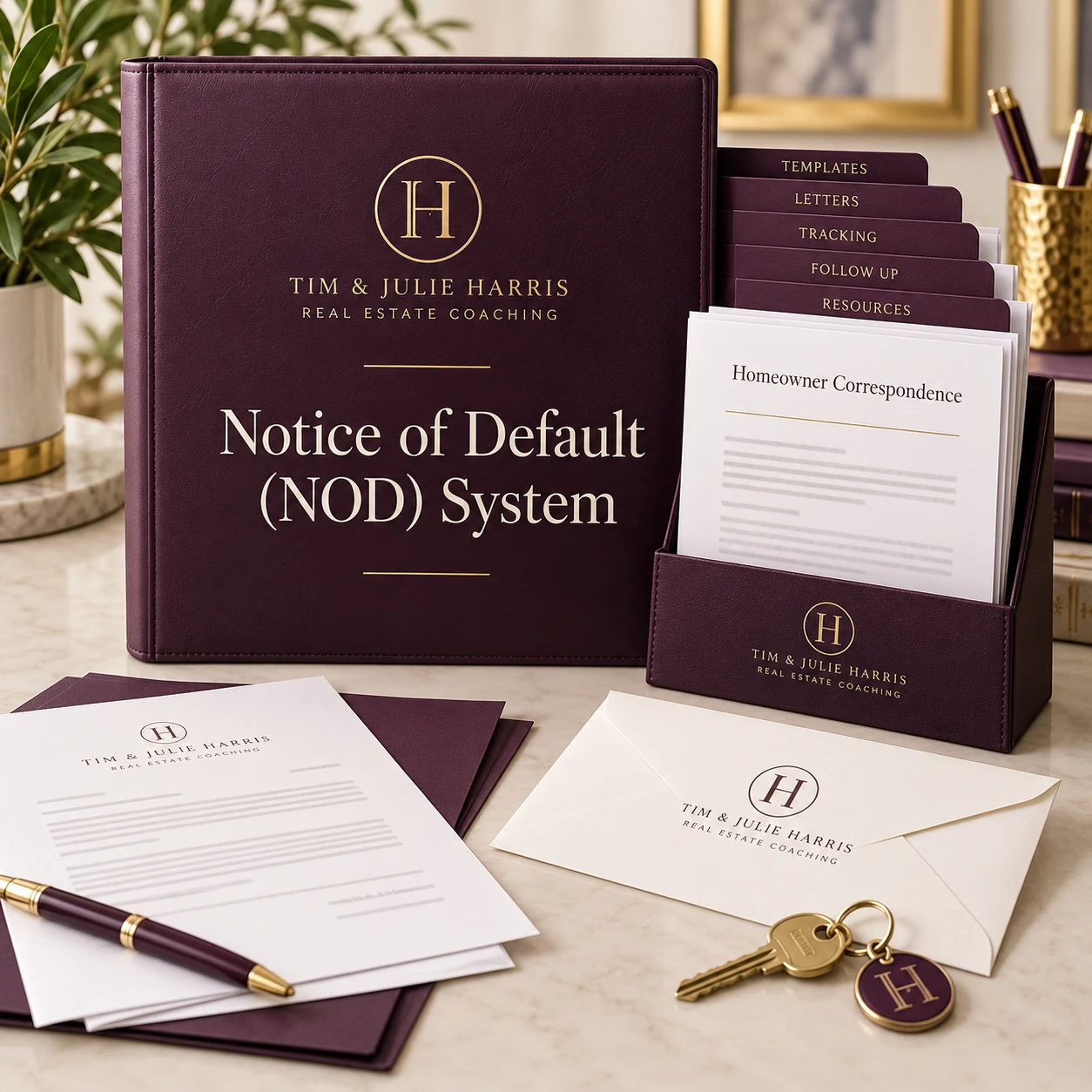 Harris Real Estate Coaching — Notice of Default (NOD) System